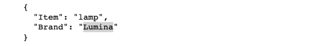 Screenshot of a result for extracting product name and company name from a review